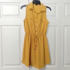 Bebop mustard yellow dress
